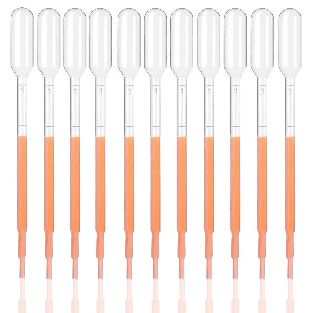 Transparent Sterile Disposable Pipette Plastic Dropper Micro Pasteur 3ml Transfer Pipettes